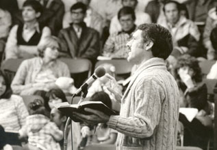 Virgil Vogt Preaching at Reba Place Church